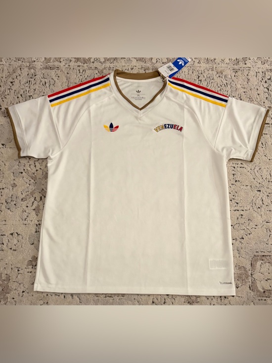 adidas Other - Adidas Authentic Venezuela National Team White 2026 Jersey JY5076 Men’s Sz: 2XL